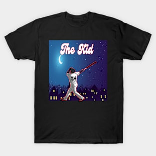 Ken Griffey Jr The Kid Basketball Legend Signature Vintage Retro 80s 90s Bootleg T-Shirt